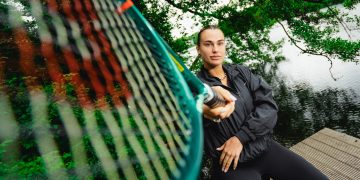 Serena Williams und Aryna Sabalenka bei den Berlin Tennis Open 2026 im Steffi-Graf-Stadion