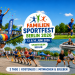 Familiensportfest Berlin 2026 im Sportforum Berlin mit Kindern beim Laufen, Skaten, Fußball, Basketball, Wasseraktion und kostenlosen Mitmachangeboten