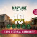 Mary Jane Berlin 2026 Beitragsbild mit Messe Berlin, Festivalbühne, Publikum und 10-Jahre-Jubiläum der Cannabis-Expo