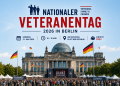 Nationaler Veteranentag 2026 vor dem Reichstag in Berlin mit Bühne, Veteranendorf und kostenlosem Bürgerfest
