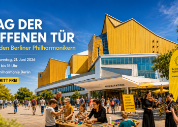 Tag der offenen Tür der Berliner Philharmoniker 2026 vor der Philharmonie Berlin