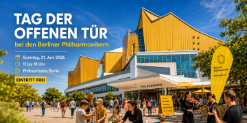 Tag der offenen Tür der Berliner Philharmoniker 2026 vor der Philharmonie Berlin