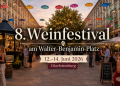 8. Weinfestival am Walter-Benjamin-Platz in Berlin-Charlottenburg mit Wein, Street Food, Musik und sommerlicher Abendstimmung