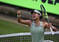 Alex Eala beim Tennismatch im Steffi-Graf-Stadion während der Berlin Tennis Open 2026