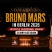 KI-generiertes Beitragsbild zum Bruno-Mars-Konzert 2026 im Berliner Olympiastadion mit Bühne, Feuerwerk und Publikum
