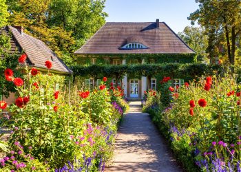 Liebermann-Villa am Wannsee beim Sommerfest zum 20-jährigen Museumsjubiläum