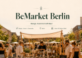 BeMarket Berlin mit Designständen, Kunst, Keramik, Mode und Craft Beer auf einem sommerlichen Kreativmarkt