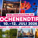BerlinMagazine.de Wochenendtipps 10. bis 12. Juli 2026 mit Konzerten, Stadtfesten, Festivals und Ausflügen
