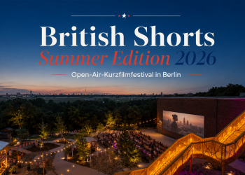 British Shorts Summer Edition 2026 im Freiluftkino Insel in den Atelier Gardens Berlin