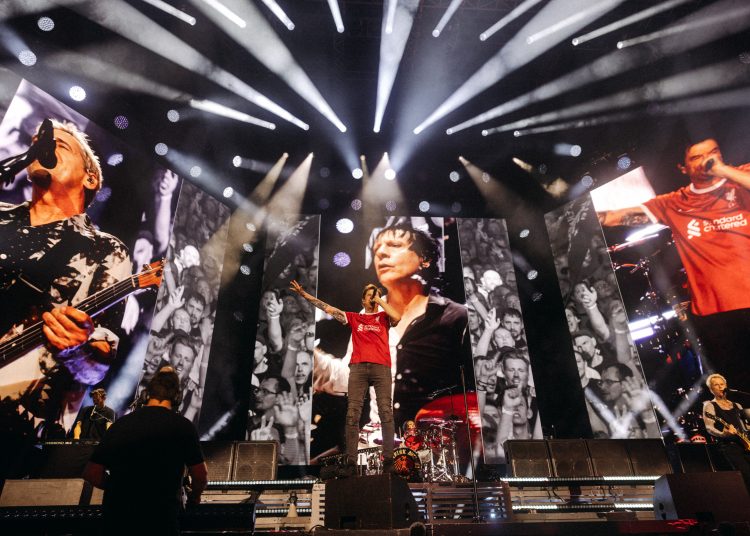 Die Toten Hosen beim ausverkauften Konzert 2026 im Berliner Olympiastadion vor rund 69.000 Fans