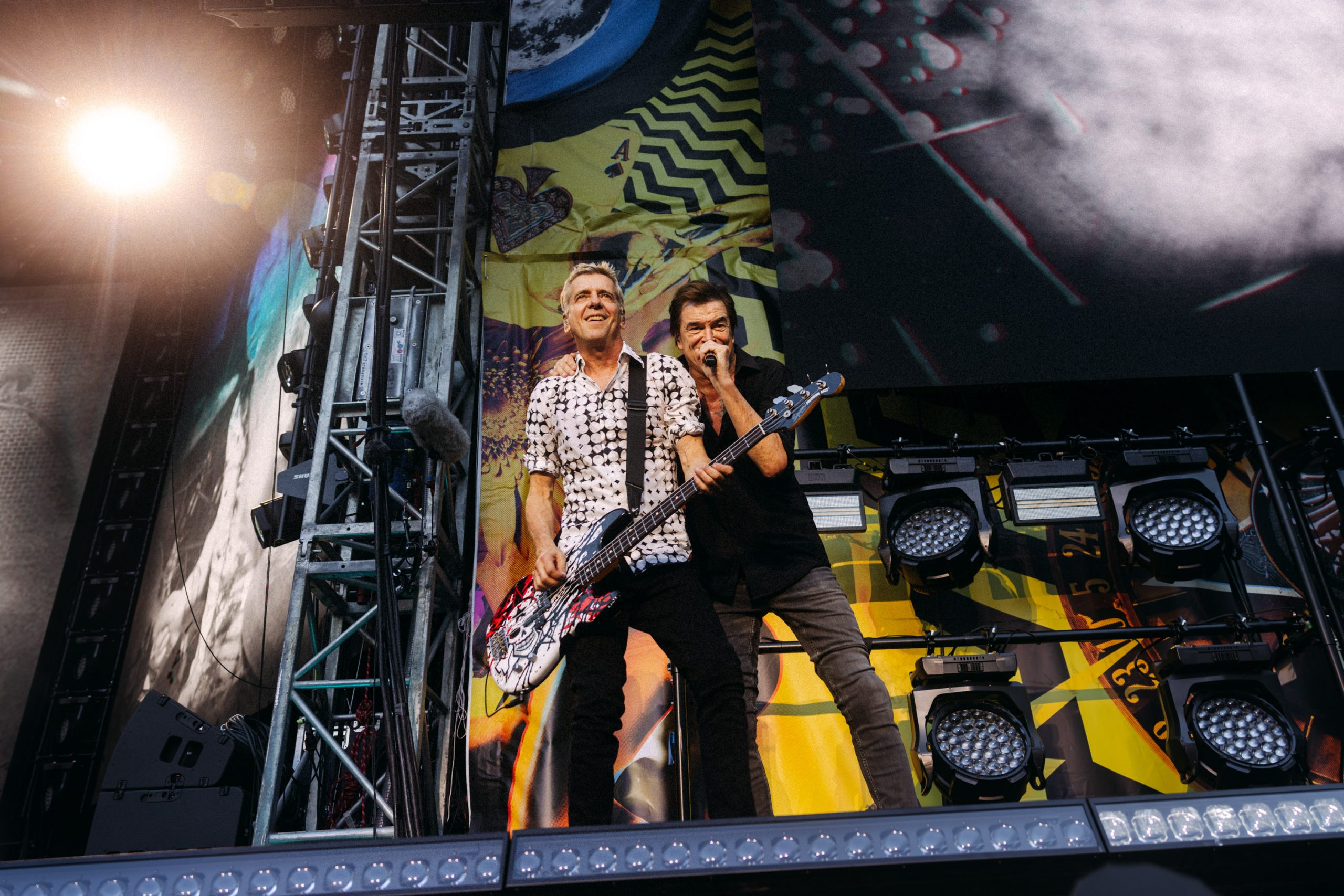 Die Toten Hosen beim ausverkauften Konzert 2026 im Berliner Olympiastadion vor rund 69.000 Fans