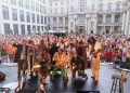 BantuSoul All Star Band bei Durchlüften 2024 im Schlüterhof des Humboldt Forums