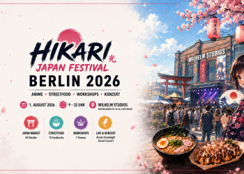 HIKARI Japan Festival Berlin 2026 mit Anime, japanischer Kultur und Streetfood