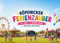 Köpenicker Ferienzauber 2026 auf der Kirchwiese Müggelheim mit Fahrgeschäften, Hüpfburgen und Familienprogramm