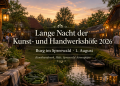Lange Nacht der Kunst- und Handwerkshöfe 2026 in Burg im Spreewald mit beleuchteten Höfen, Kunsthandwerk und Fließ