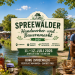 Spreewälder Handwerker- und Bauernmarkt 2026 in Burg mit Marktständen und Spreewaldfließ
