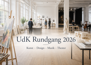 UdK Rundgang 2026 in Berlin mit Kunst, Design, Musik und Theater
