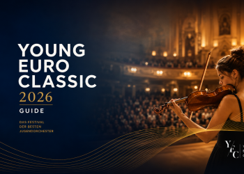 Junge Violinistin im Konzerthaus Berlin zum Young Euro Classic 2026