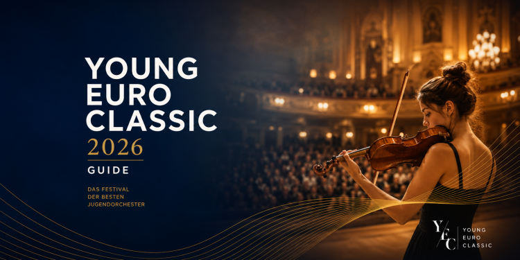 Junge Violinistin im Konzerthaus Berlin zum Young Euro Classic 2026