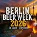 Berlin Beer Week 2026 mit Craft-Beer-Gläsern vor Berliner Skyline und Spree