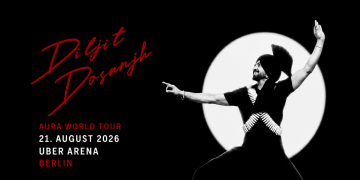 Diljit Dosanjh kommt am 21. August 2026 mit der Aura World Tour in die Uber Arena Berlin
