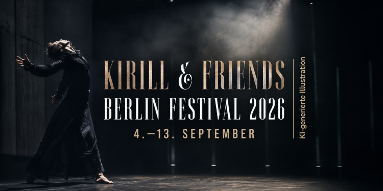 KIRILL & FRIENDS Berlin Festival 2026 mit expressiver Performance-Szene auf einer dunklen Theaterbühne