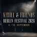 KIRILL & FRIENDS Berlin Festival 2026 mit expressiver Performance-Szene auf einer dunklen Theaterbühne