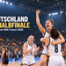 Deutschlands Basketballerinnen feiern den 93:74-Sieg gegen Belgien und den Einzug ins WM-Halbfinale 2026