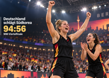 Deutschland schlägt Südkorea 94:56 bei der Basketball-WM der Frauen 2026 in Berlin