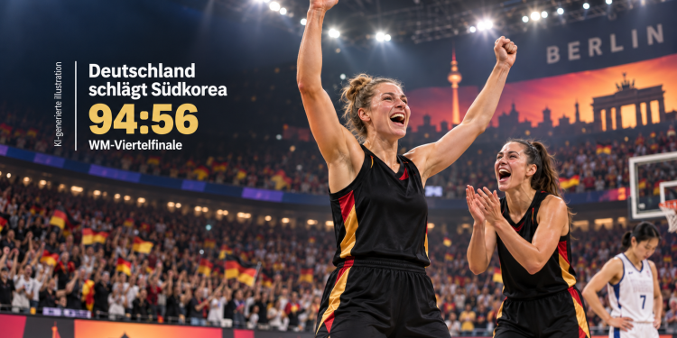 Deutschland schlägt Südkorea 94:56 bei der Basketball-WM der Frauen 2026 in Berlin