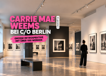 KI-Illustration zur Carrie-Mae-Weems-Retrospektive bei C/O Berlin