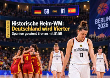 Deutschland wird nach dem 58:81 gegen Spanien Vierter bei der Basketball-WM Frauen 2026