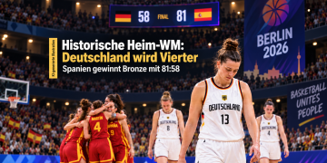 Deutschland wird nach dem 58:81 gegen Spanien Vierter bei der Basketball-WM Frauen 2026