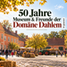 KI-Illustration zum Jubiläumsfest 50 Jahre Museum und Freunde der Domäne Dahlem
