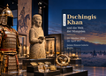 KI-generierte Illustration zur Ausstellung „Dschingis Khan und die Welt der Mongolen“ in der James-Simon-Galerie Berlin