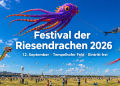 Festival der Riesendrachen 2026 auf dem Tempelhofer Feld mit riesigem Oktopus-Drachen und zahlreichen weiteren Großdrachen