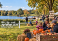 Kürbis- und Apfelfest 2026 im Britzer Garten mit Familien beim Kürbisschnitzen