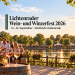 KI-generierte Illustration zum Lichtenrader Wein- und Winzerfest 2026 am Dorfteich mit Weingläsern und Besuchern
