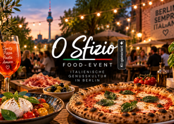 'O Sfizio Berlin mit neapolitanischer Pizza, Burrata und Aperitivo beim Food-Event im Pfefferberg