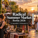 Radical Summer Market Berlin 2026 am Holzmarkt mit Mode, Designständen und Besuchern