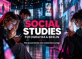 KI-Illustration zur Ausstellung Social Studies im Fotografiska Berlin