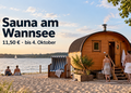 Strandbad-Sauna am Wannsee mit Fass-Sauna direkt am Wasser