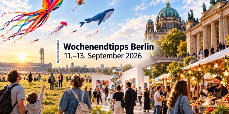 Wochenendtipps Berlin 11.–13. September 2026 mit Riesendrachen, Kunst und Food-Festival