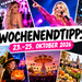 Collage zu den BerlinMagazine.de Wochenendtipps vom 23. bis 25. Oktober 2026