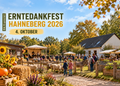 Erntedankfest 2026 an der Naturschutzstation Hahneberg mit Sonnenblumen und herbstlicher Feststimmung