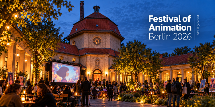 Festival of Animation Berlin 2026 im silent green Kulturquartier in Berlin-Wedding