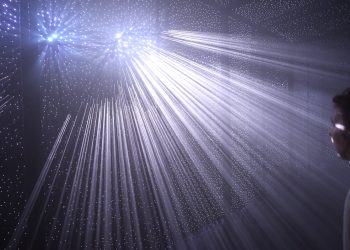 Lichtinstallation „Brocken“ von Yasuhiro Chida bei Himmel unter Berlin Vol. III 2026