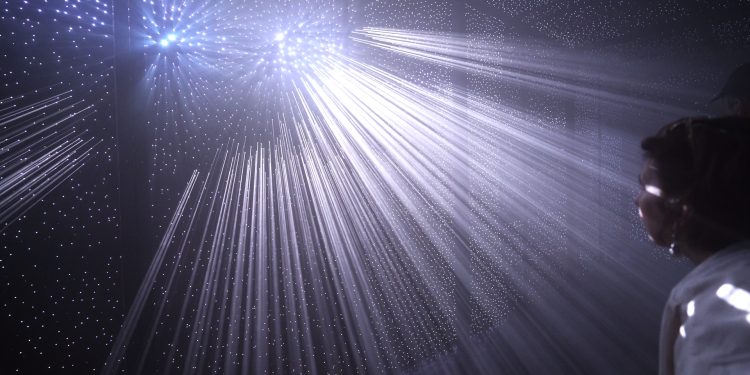 Lichtinstallation „Brocken“ von Yasuhiro Chida bei Himmel unter Berlin Vol. III 2026