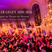 KI-generiertes Beitragsbild zu Künstler gegen Aids 2026 mit festlichem Empfang, Gästen und Kronleuchtern im Theater des Westens in Berlin.