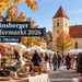 Rheinsberger Töpfermarkt 2026 mit Keramikständen in der historischen Innenstadt